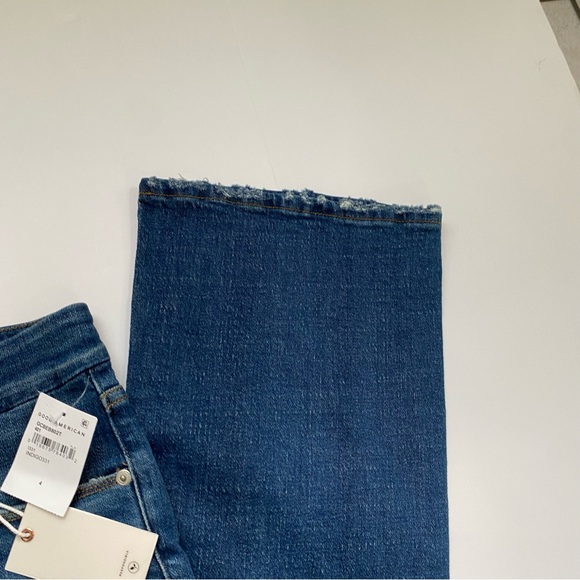 Good American good classic bootcut jeans NWT indigo331 button fly jeans - Picture 12 of 13
